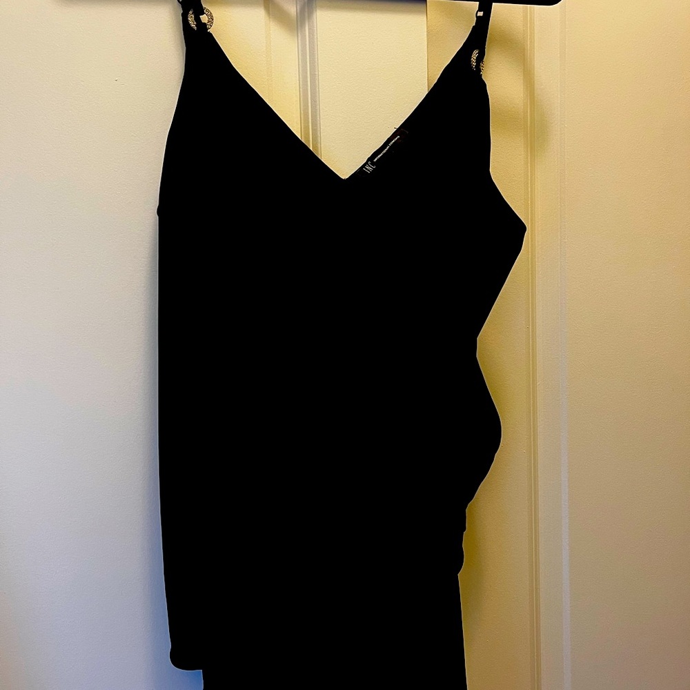 Women’s plus size dress tank with rhinestone detail